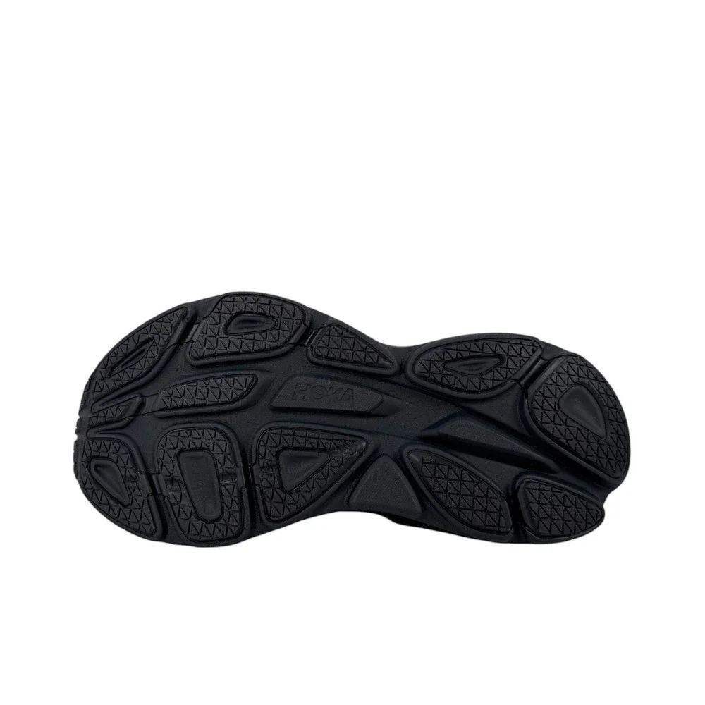 Hoka Bondi 8 Mens Running Shoes Size 7 D Black on Black 1123202-BBLC